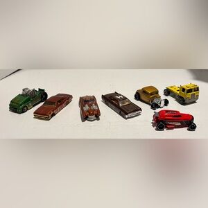 Vintage 1974 - 2011 Hot Wheels Lot of 7 Die-cast Cars Collectible
